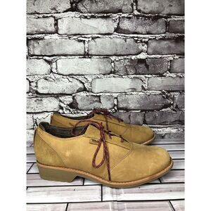 Teva De La Vina Dos Bison Brown Leather Lace Up Oxford Shoes Men 9.5M US 1019810
